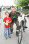 Sohn Jan und der neue Schweizermeisterpapi