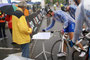 Viel Regen vor dem Start