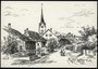 1950, Dorfet Wülflingen - Oberdorfstrasse