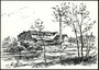 1950, Dorfet Wülflingen - Papierfabrik an der Töss