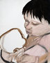 einander/ 30x24 cm/ 2008/ 30x24 cm/ Öl auf Leinwand