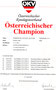 Austrian Champion