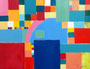 2016 | Farbkomposition, Acryl auf Leinwand, 100 × 80 cm