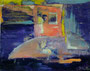 2013 | U-Bahn, Acry auf Karton, 35 × 27,5 cm