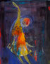 2011 | Tanzendes Mädchen, Aquarell auf Papier, 30 × 40 cm