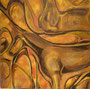 2026 | ohne Titel, Acryl auf Leinwand,  70 x 70 cm