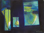 2013 | Fenster, Acryl und Kreide auf Papier, 41 × 31 cm