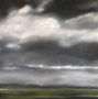 Vor dem Sturm / 2022 / Öl auf Leinen / 60x60cm