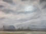 Stadl / 2019 / Öl auf Leinwand / 80x100cm