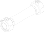 Grundelement L=57,5 (1-GE-3-DK) technische Zeichnung