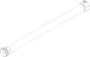 Grundelement L=100 (0-GE-100) technische Zeichnung