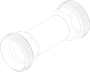 Grundelement L=55 (2-GE-2-DKS) technische Zeichnung