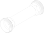 Grundelement L=75,7 (2-GE-3-DKS) technische Zeichnung