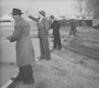 Casting tarkkusheittokilpailu Kupittaan uimalassa 1951