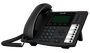 Denwa DW-610P  Rentable Empresa Teléfono IP con 4 líneas 4 cuentas VoIP, gráfico LCD 128x64  Voz HD: HD Codec, HD altavoces, HD auricular  BLA / BLF, XML Guía telefónica, auto-provisión PnP  8 teclas DSS, 2xLAN, PoE, módulo de auriculares, Expansión  