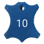 Azurblau