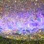 Prismati the glitter/2015/偏光フィルム・アクリル板・青色LEDホテルメトロポリタン池袋1Fロビー
