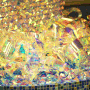 Prismati the glitter/2015/偏光フィルム・アクリル板・青色LED/ホテルメトロポリタン池袋1Fロビー