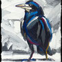 Rabe VIII/ 2024/ oil on canvas/ 25 x 20cm