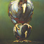 Grosse Blaesshuehner/ 2007/ oil on canvas/ 250 x 220cm