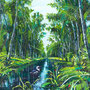 Entlang des Kanals/ 2026/ oil on canvas/ 60 x 50cm