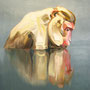 Affe/ 2010/ oil on canvas/ 170 x 150cm