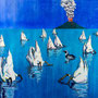 Schwanensee/ 2025/ oil on canvas/ 150 x 220cm