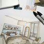croquis pour décoration d'intérieur