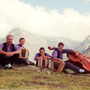 Schwyzerörgeliquartett Gemsberg in Saas Fee 1994
