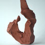 "Sweep" / H 20 cm  / fired red clay