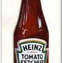 "Heinz Tomato Ketchup"/Acrylfarben auf Malkarton 21×50 cm