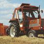 Fiat 580 Traktor mit Presse (Quelle: CNH)