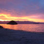 Sonnenuntergang an der Playa Eco Mundo