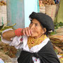Marktfrau in Otavalo