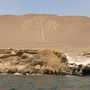 "El Candelabro" - Geoglyphe im Wüstensand