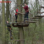 Nette Leute Club im Kletterwald " tree2tree " Duisburg April 2010