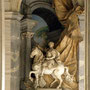 Karl der Große am Eingang zum Vatikan ...