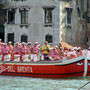 historische Regatta in Venedig