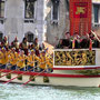 historische Regatta in Venedig