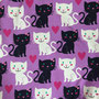 Love cats violett