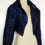 Bolero noir et beu baroque creation my oppa 