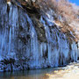 白川氷柱群　木曽福島　2月