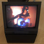 Charlotte Moorman in: Nam June Paik; Jud Yalkut, TV Cello Premiere, from Video Synthesizer and TV Cello Collectibles, 1965-1971