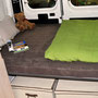 Vacanza bed sleeping across size W 1.4m x L 1.85m