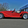 Morgan Roadster Rot Seitenprofil