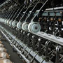 昭和40年以降に設置された自動繰糸機が保存されています。