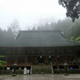釈迦堂（延暦寺に現存する建築中最古のもので、もとは三井寺の園城寺の金堂でしたが、秀吉が文禄四年(1596年)に西塔に移築したものとなります。）