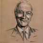 Antonio Segni (1962-1964), di A.Molino . Carboncino su carta, 2009.