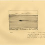 Lake Nasser. Ink on paper. August 1985