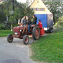 Mir bei der Abfahrt